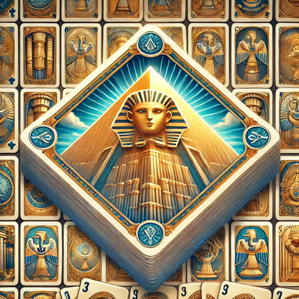 Pyramid Solitaire Blue: Ancient Adventure